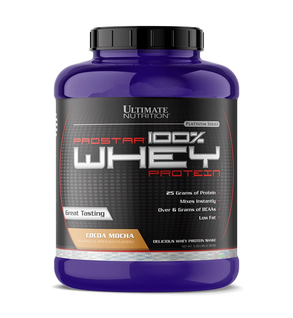 Ultimate Nutrition Prostar Whey 5.28 lb, Cocoa Mocha thumbnail 2