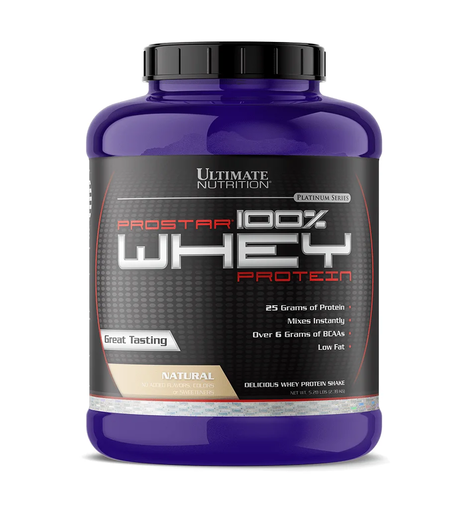 Ultimate Nutrition Prostar Whey 5.28 lb, Natural thumbnail 2