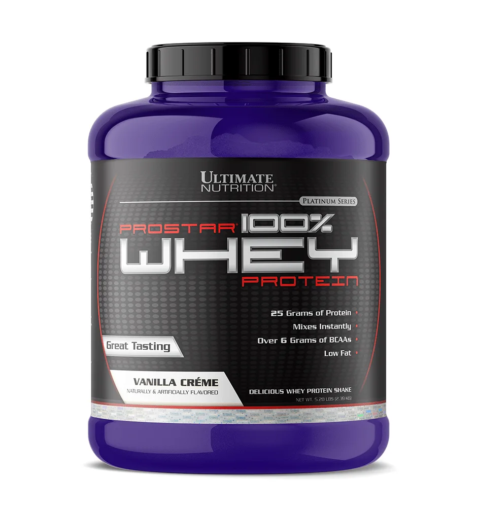 Ultimate Nutrition Prostar Whey 5.28 lb, Vanilla Creme thumbnail 2