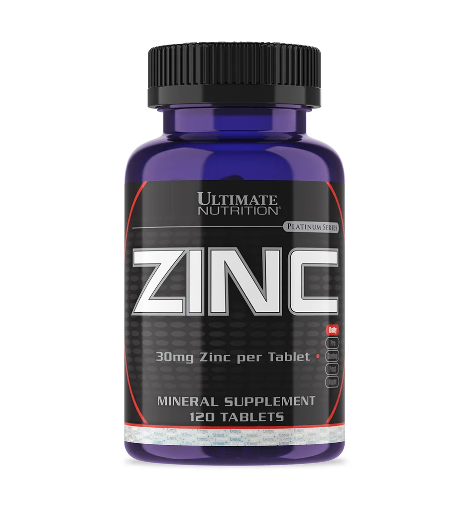 Ultimate Nutrition Zinc 30 mg 120 tabs thumbnail 2