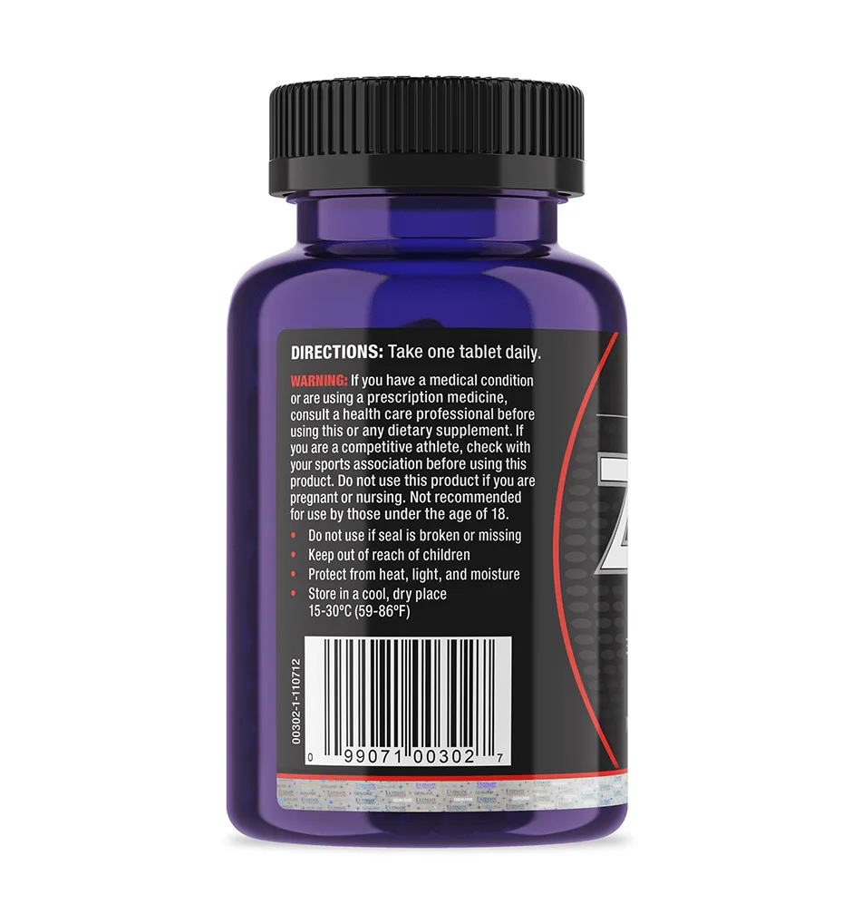 Ultimate Nutrition Zinc 30 mg 120 tabs thumbnail 4